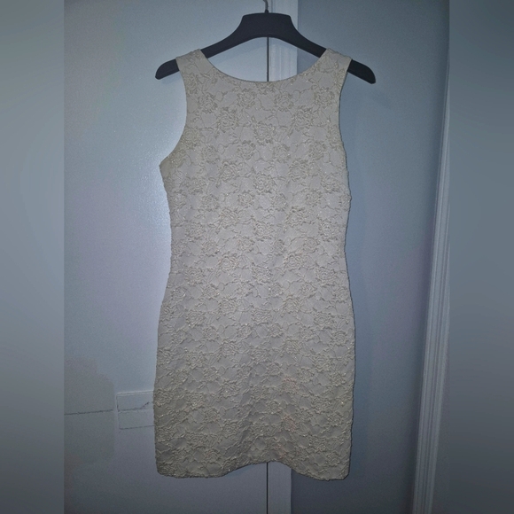 Donna Ricco Dresses & Skirts - Donna Ricco NY Size 12 Elegant Cream Lace Dress